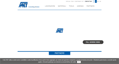 Desktop Screenshot of faet.it